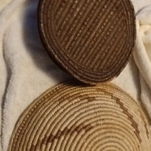 Handwoven Round Baskets